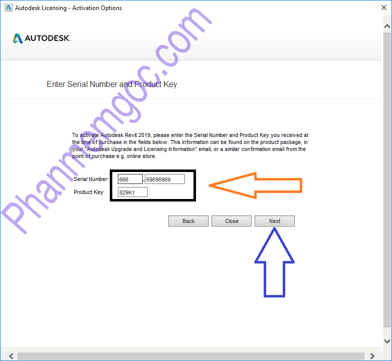 revit 2018 serial number and product key crack